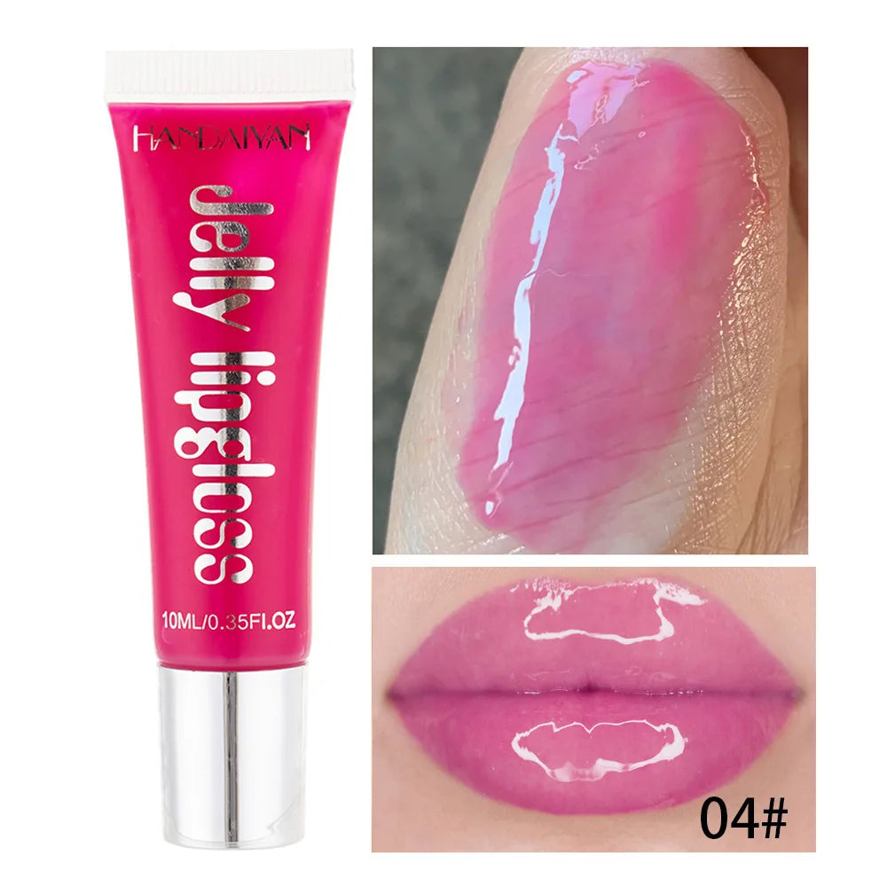 Handaiyan Candy Lip Gloss Oil – Hydrating, Plumping, 12 Shades