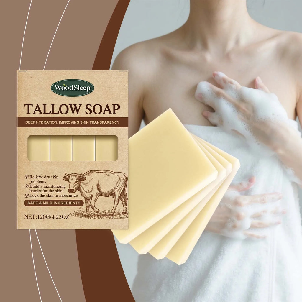 OceAura Grass-Fed Beef Tallow Soap – Face & Body Bar Natural Bar Soap Oasis Select