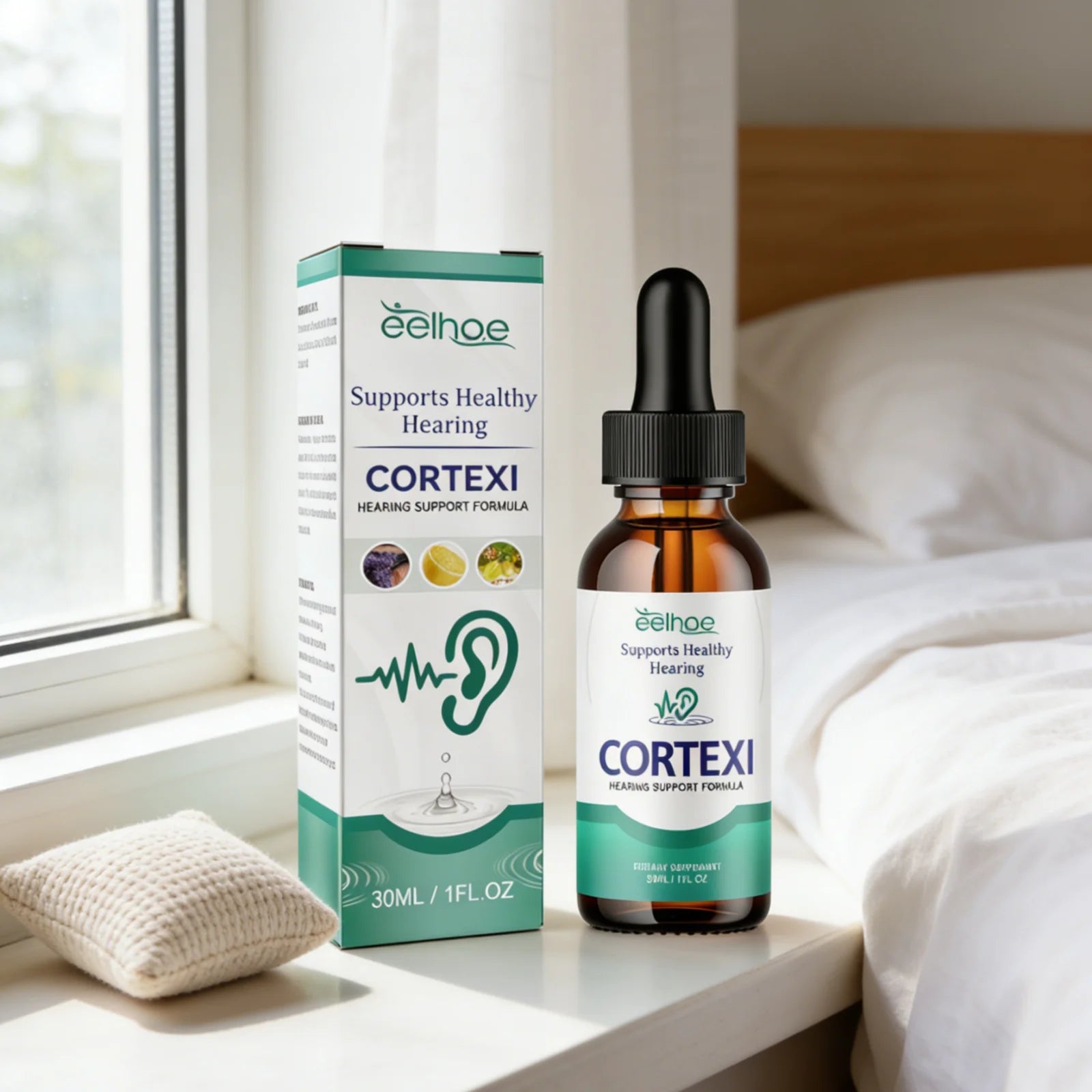 EELHOE Ear Care Drops – Earwax Removal & Tinnitus Relief 30ml Ear Care Drops Oasis Select
