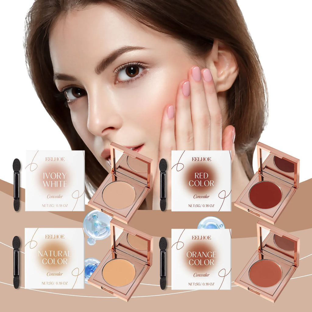 Concealer Lightweight Natural Coverage Of Skin Blemishes Spot Acne Print Cover Dark Circles Long-Lasting Non-Removing Makeup Oasis Select