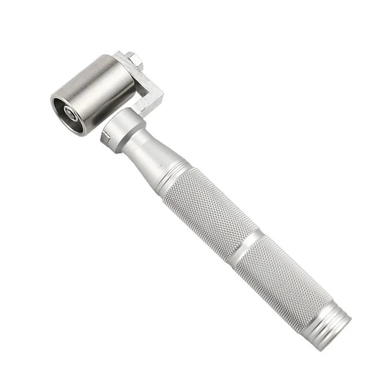 JUSTINLAU 35/40mm Stainless Steel Household Wallpaper Aluminum Alloy Pressure Wheel Flat Pressure Wheel Belt Bearing Hand Tool Oasis Select