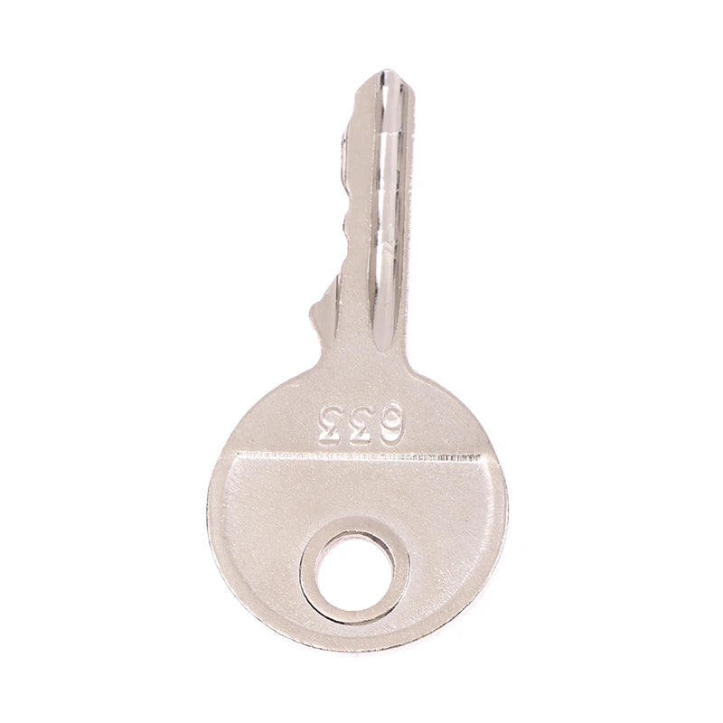 Individual unit of Linde Electric Forklift Key 633, OEM part 633 0009730434 For Forklift Models 115-03 116-03 1120-01 Oasis Select