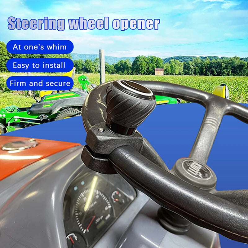 Car Steering Wheel Booster Spinner Knob Labor Saving Truck Tractor Forklift 360 Degree Grip Ball Turning Hand Control Auto Parts Oasis Select Default Title