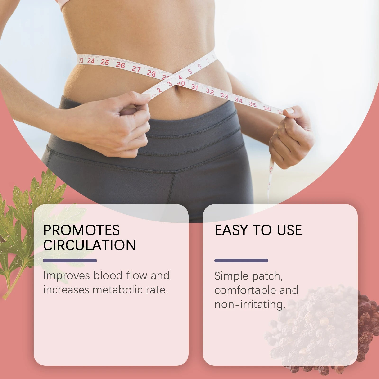 Weight Management Patch Body Slimming Suppressing Appetite Burning Fat Improve Stomach Enhacne Metabolism Weight Loss Patches Oasis Select