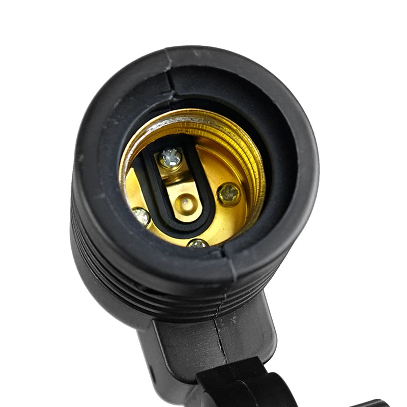E27 AC Socket Lamp Single Head Bulb Holder Photography Light Bulb Mount For Photo With 1.8M Cable Cord Light Bulb Stand Oasis Select