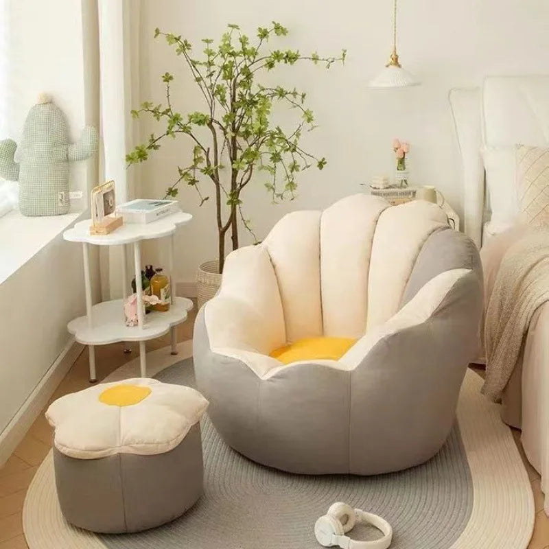 Lazy sofa rental living room small sofa single recliner tatami parcel flower sofa Oasis Select