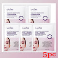 SADOER Collagen Facial Mask – Hydrate, Firm & Brighten Skin Collagen Face Mask Oasis Select 5pc