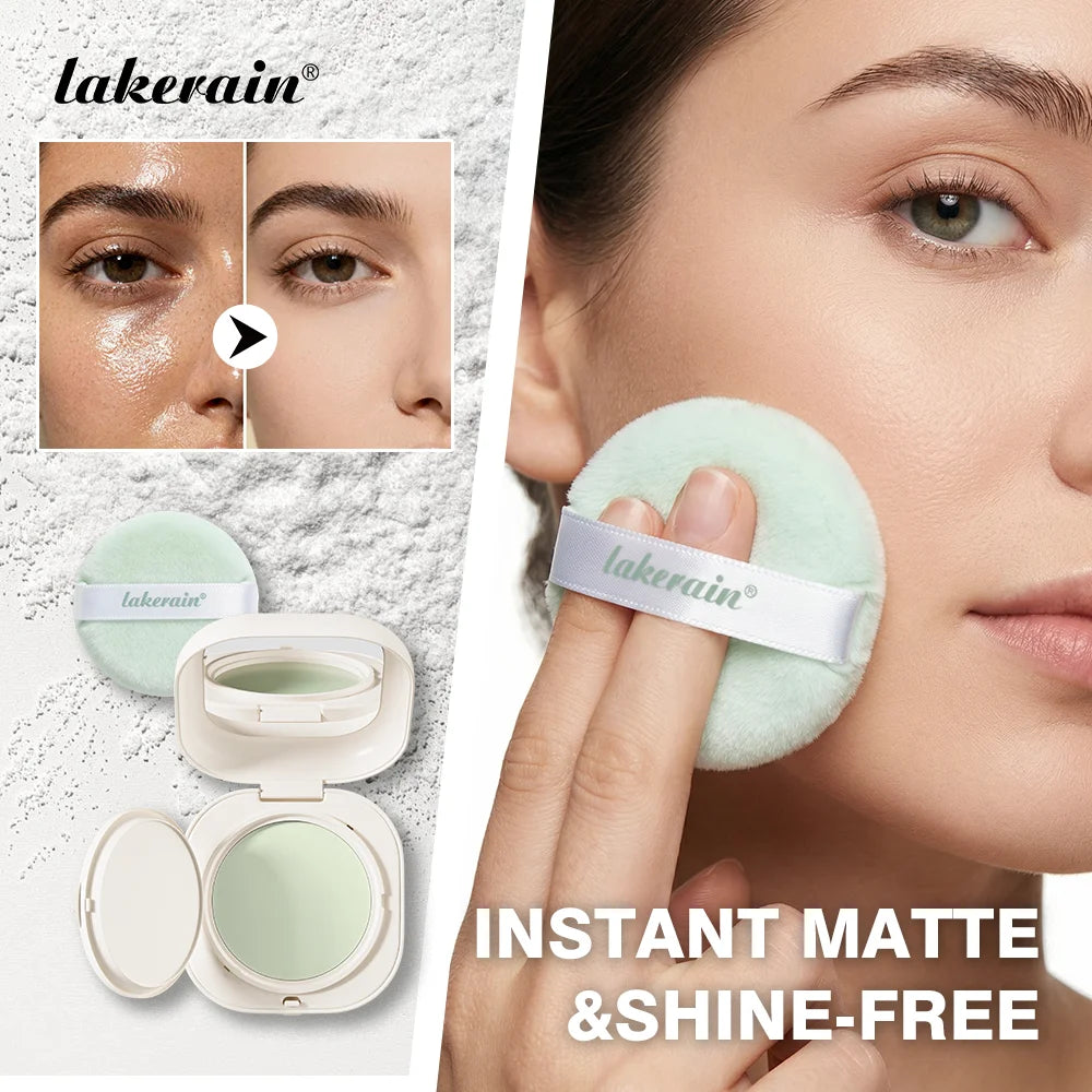 Lakerain Neo Blurring Powder Setting powder Korean Oil-Control Compact with Pore Blurring Smoothing Finish Water proof Makeup Oasis Select