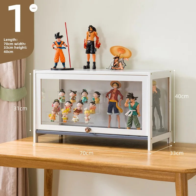 Showcase Figure Lego Up Building Block Storage Box Household Toy
