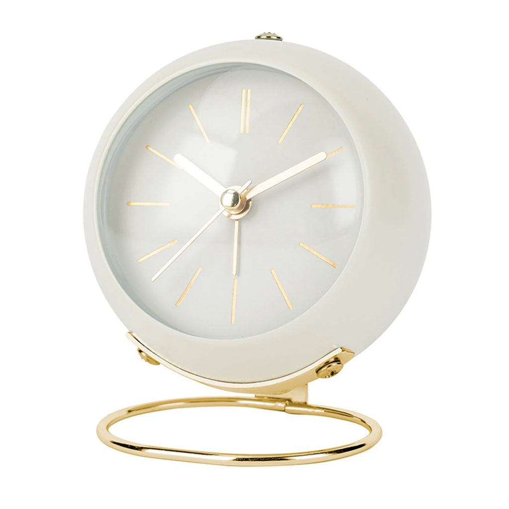 Silent Analog Alarm Clock with Night Light | Luxfacigoo