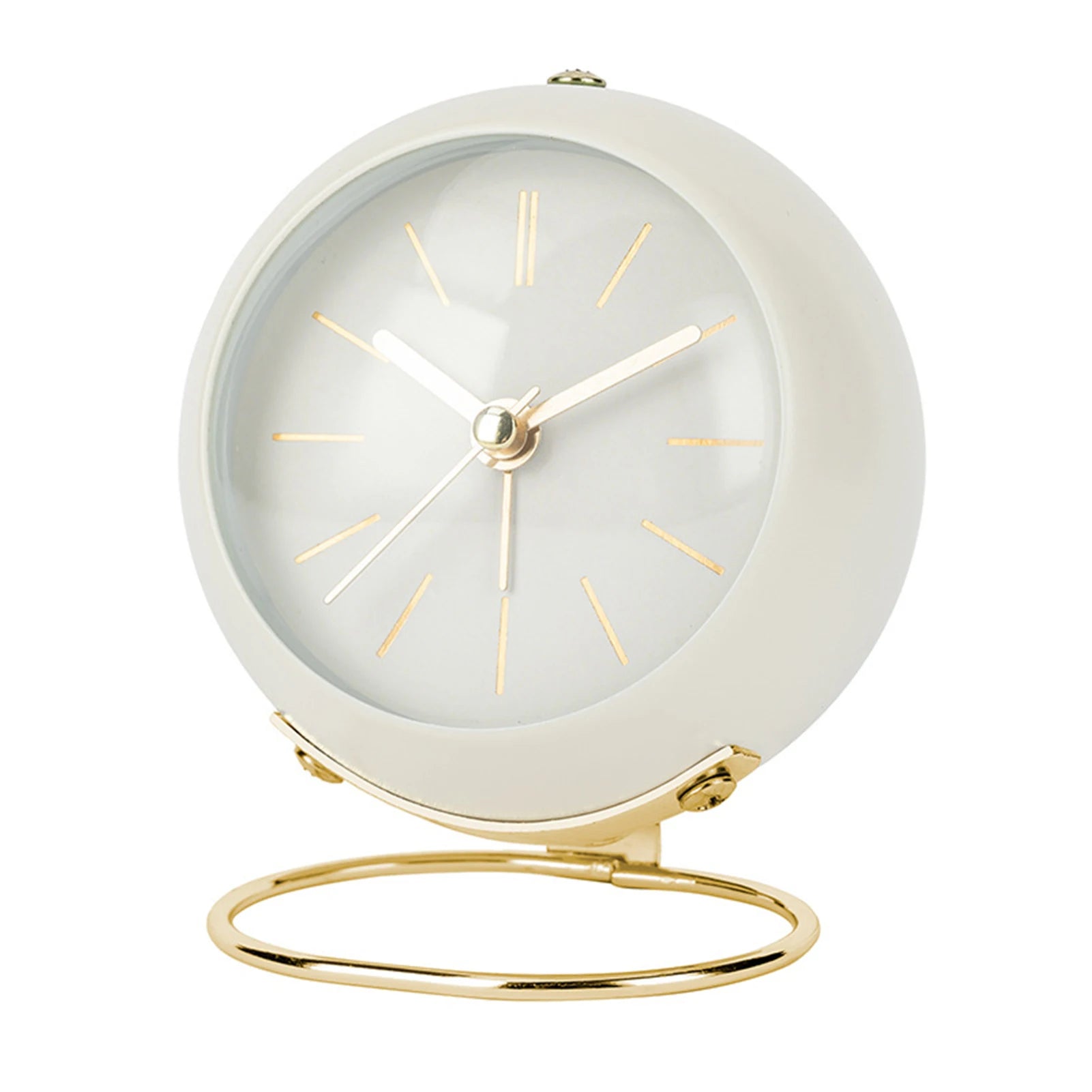 Silent Analog Alarm Clock with Night Light | Luxfacigoo
