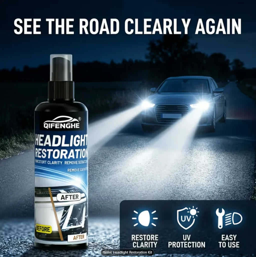 Car Headlight Restoration Paste – Removes Yellowing & Haze Headlight Restoration Paste Oasis Select Default Title