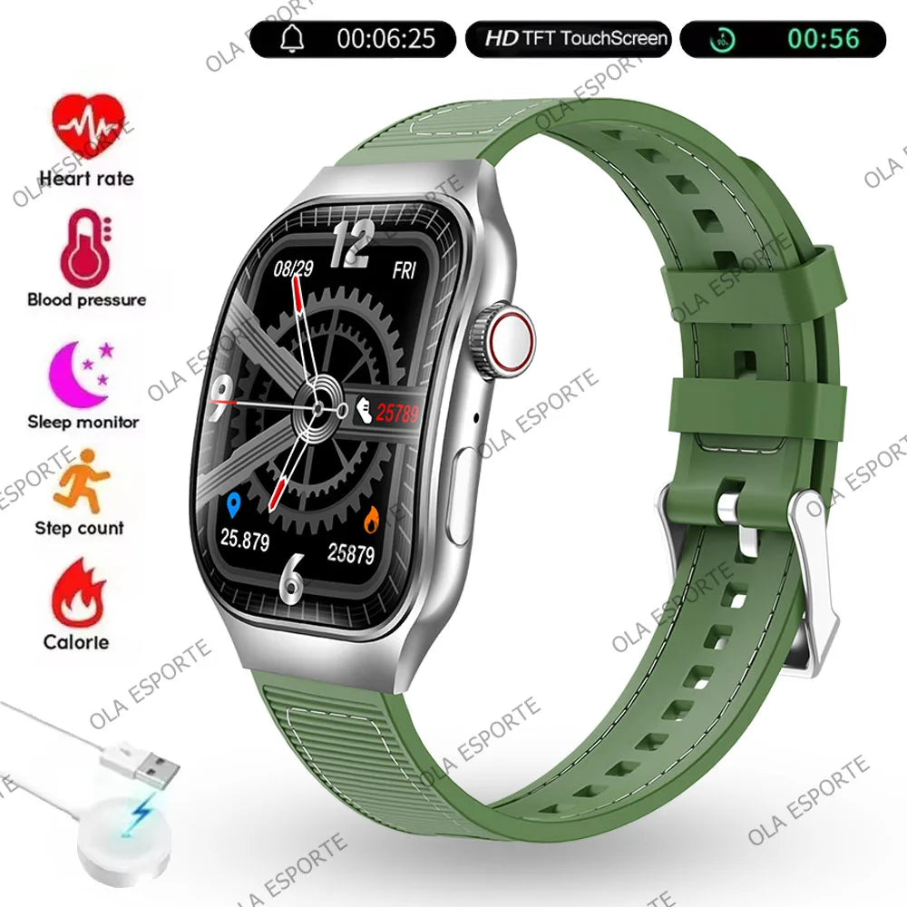 Ola Esporte HW12 Smartwatch – 2.01" HD Bluetooth Call & Fitness