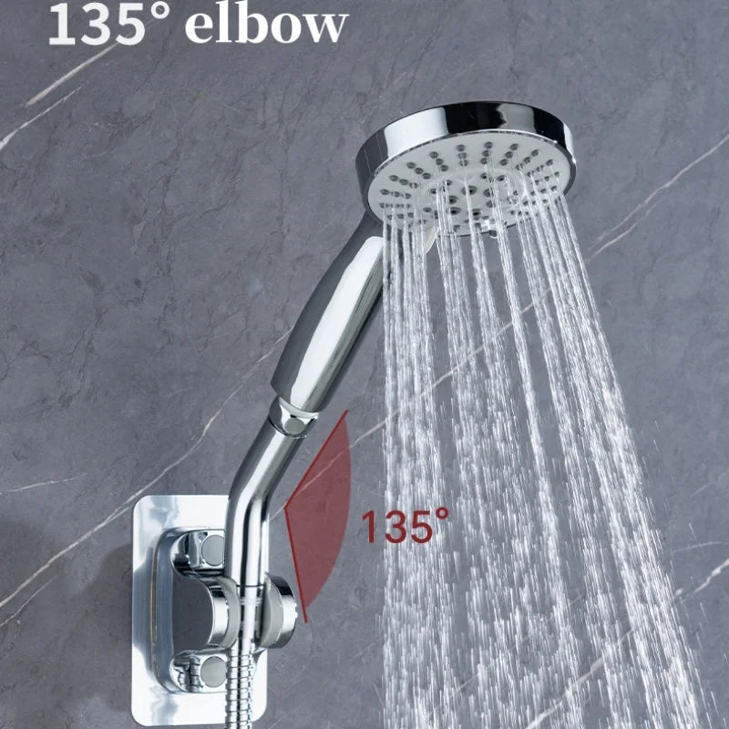 Shower Head Elbow Adapter G1/2 Connections Shower Arm Extension Angle 135° Elbow Hand Shower Top Spray Elbow Connector Oasis Select