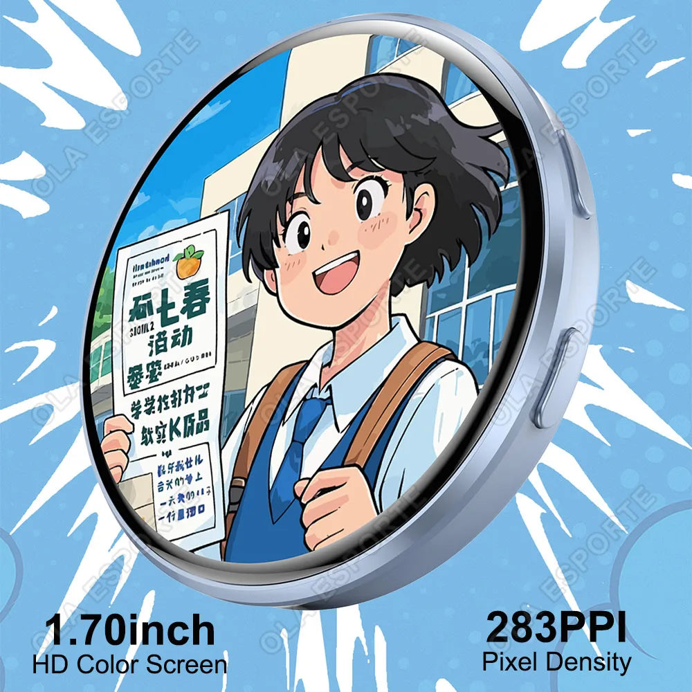 HD Smart E-Badge | GIF, Photo & Video Display | Otaku Gift