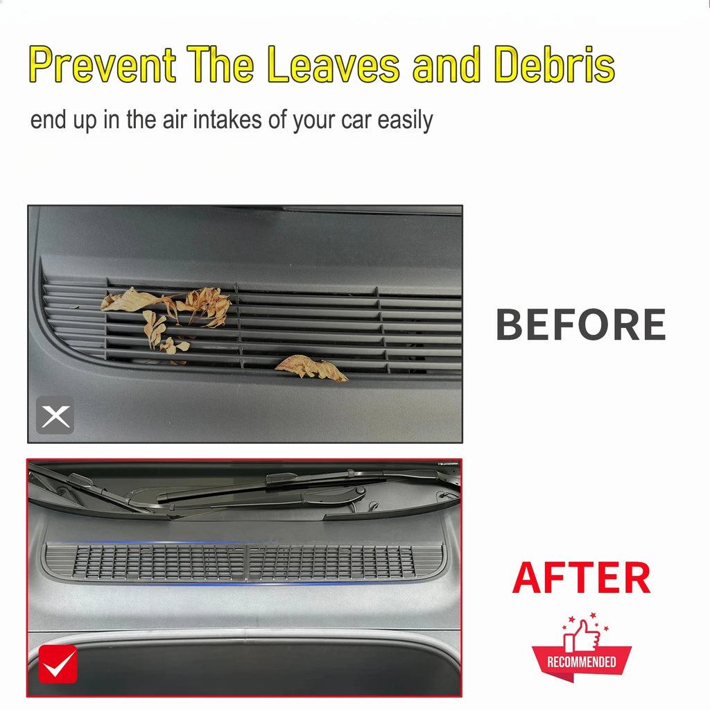 For Tesla Model Y Juniper 2025 2024 Anti Debris ABS Insect-proof Net Front Trunk Dust Inner Vent Grille Air Inlet Cover Oasis Select