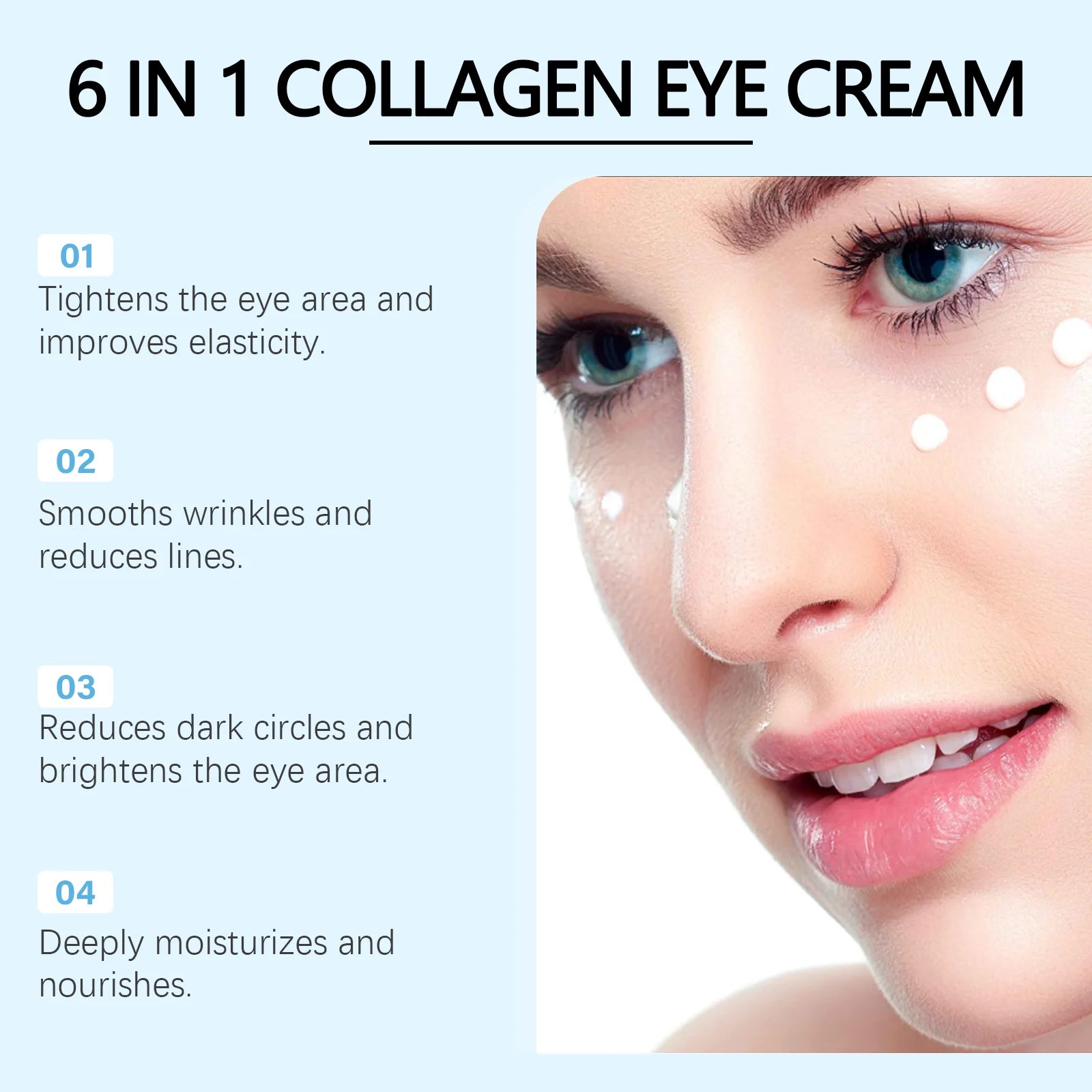 EELHOE Collagen Eye Cream – Dark Circles & Puffiness Collagen Eye Cream Oasis Select