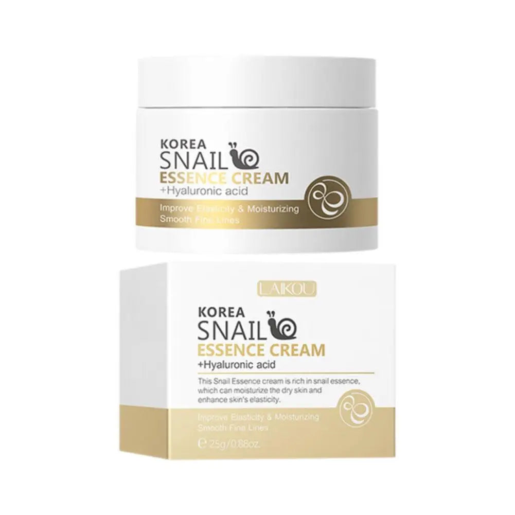 LAIKOU Snail Face Cream Hyaluronic Acid Moisturizer 25g/50g Snail Moisturizing Cream Oasis Select 25g CN