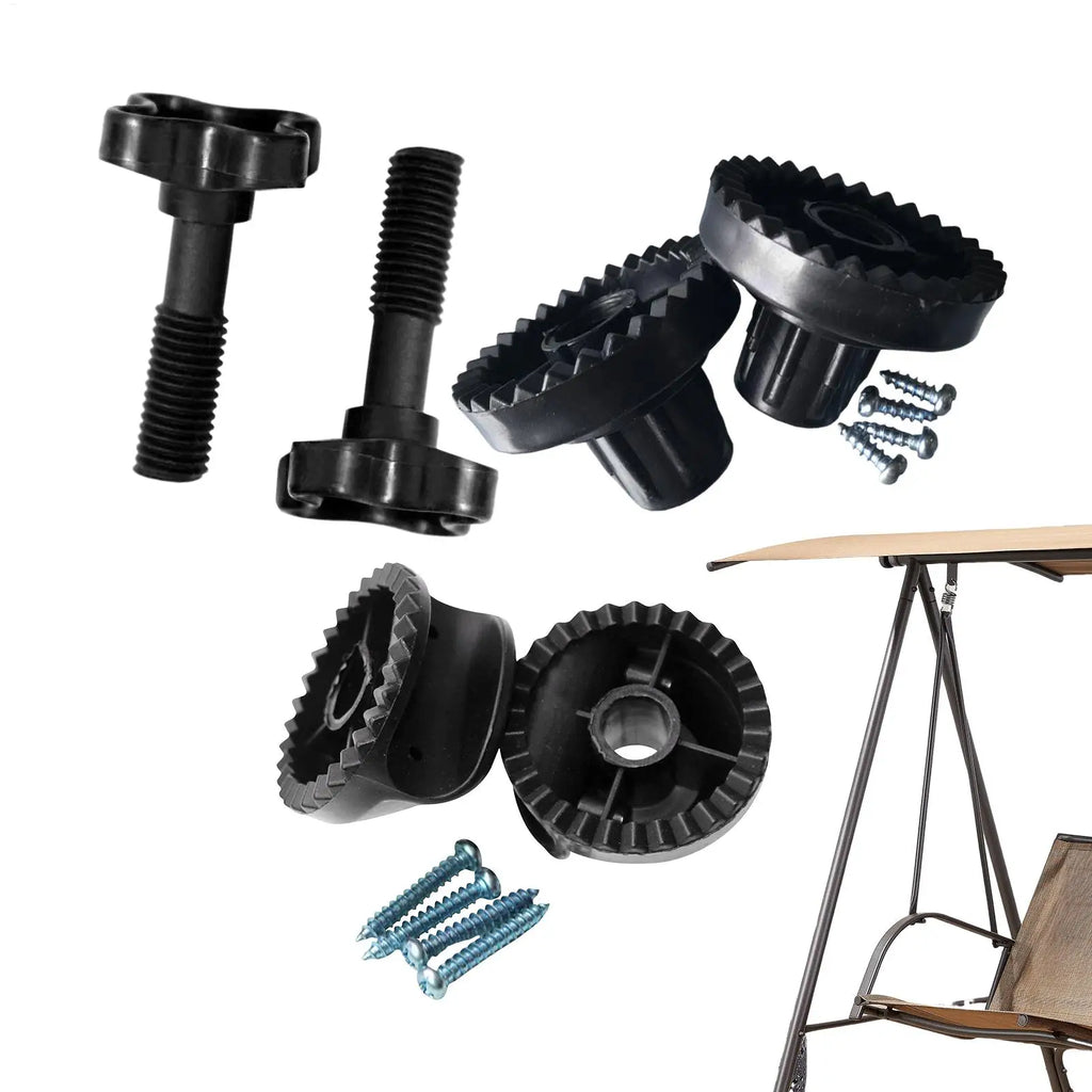 Pavilion Swing Canopy Frame Parts Kit Outdoor Swing Hanging Chair Canopy Frame Assembly Wear-Resistant Canopy Fittings Oasis Select