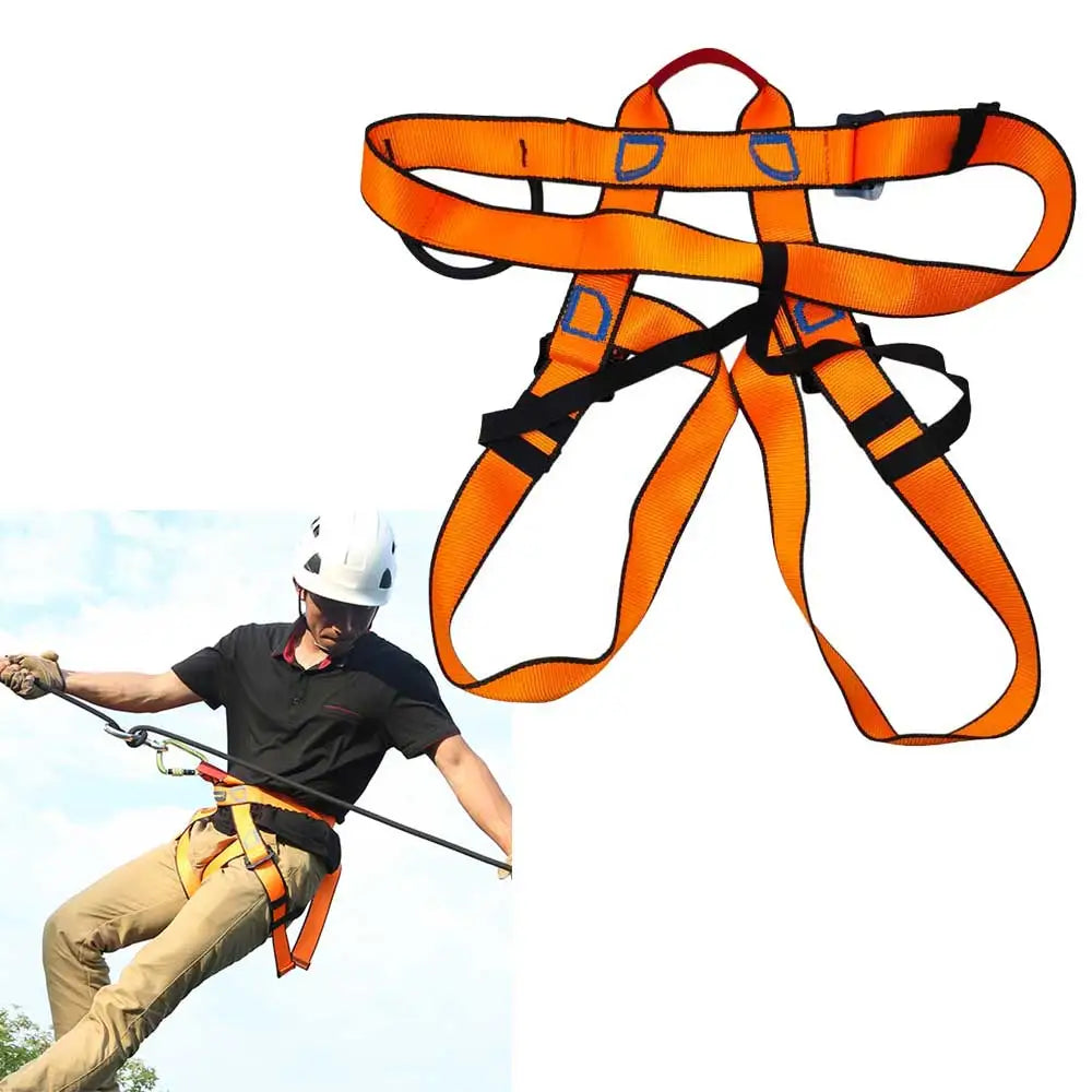Rock Climbing Sit Harness for Rock Climbing Caving and High-Altitude Safety Belt Abseiling Fire Rescuing Rappelling Equipment Oasis Select