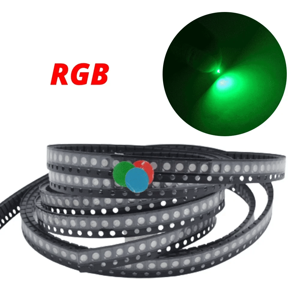 100pcs 1210 SMD LED Chips PLCC-2 Ultra Bright DIY Decoration