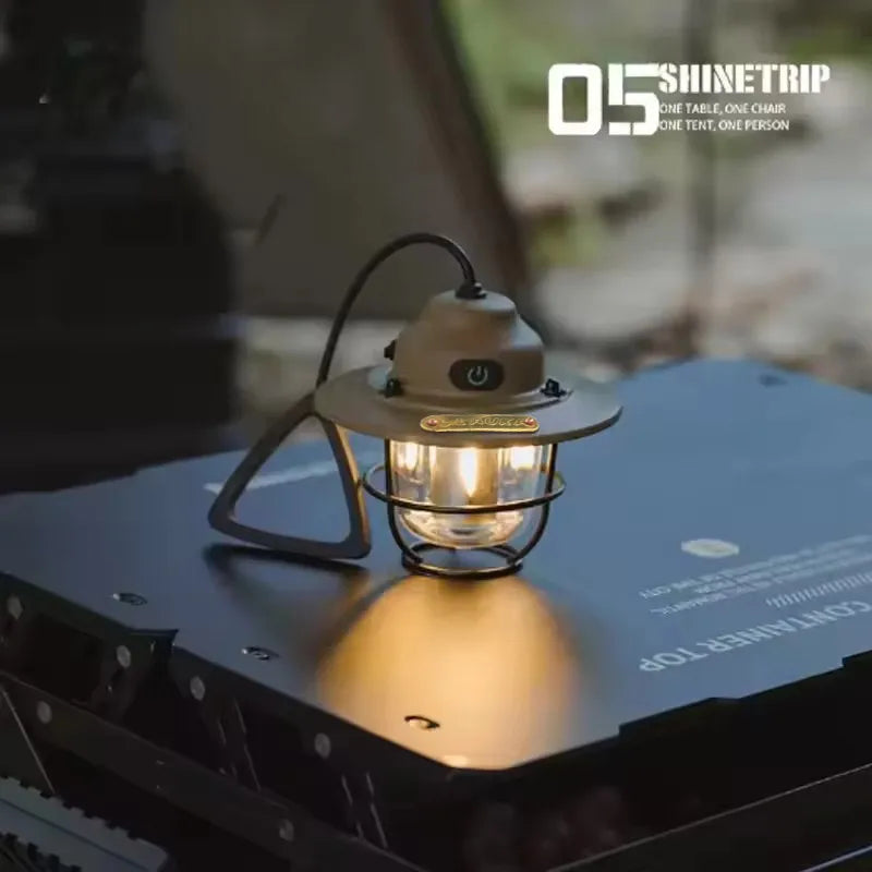 Portable Lanterns Outdoor Home Camping Light Retro Camping Light Camping Light Lighting Decorative Lights Multicolour Oasis Select