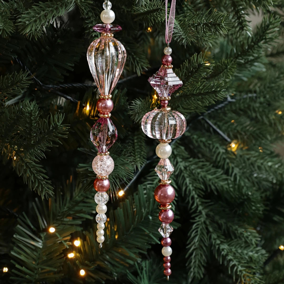 Acrylic Crystal Christmas Tree Hanging Ornament Pendant