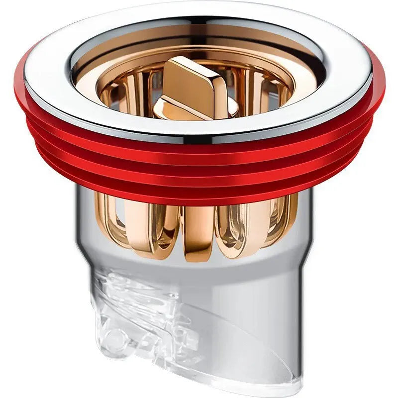 Odor Proof Floor Drain Valve-Sewer Core Backflow Preventer Shower Floor Drain Plug for Kitchen Bathroom Toilet Sewer Oasis Select copper
