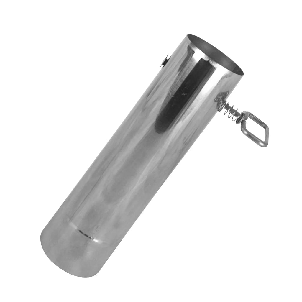 Camping Stove Pipe Stainless Steel Chimney Furnace Tube Adjustable Tent Wood Stove Chimney Pipe For Camping Stoves Supplies Oasis Select