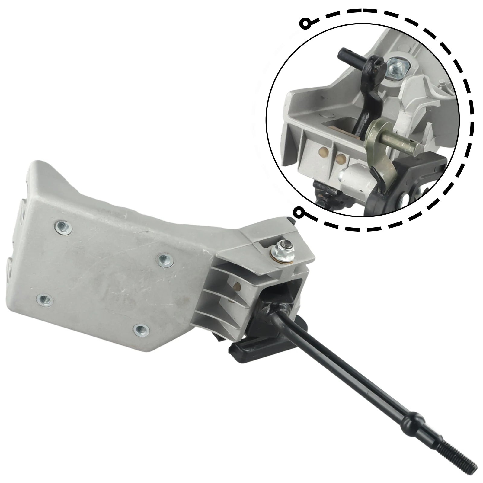 Shift Mechanism T M Shift Lever Black Silver 6612603339 Auto Parts Interior Parts Plug-and-play Easy Installation Oasis Select