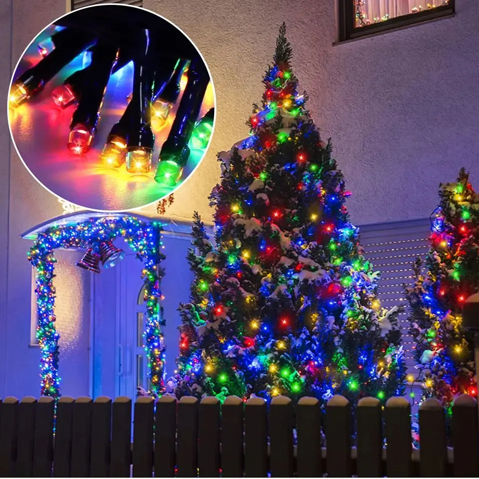 10/20/30/50/100m Solar Led Outdoor Lighting Garland Waterproof Led String Light Garden Fairy Lights Holiday Party Courtyard Lamp Oasis Select
