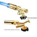 Portable Gold Copper Gas Welding Torch, High Temperature Flame for BBQ, Cooking, Brazing Oasis Select Default Title