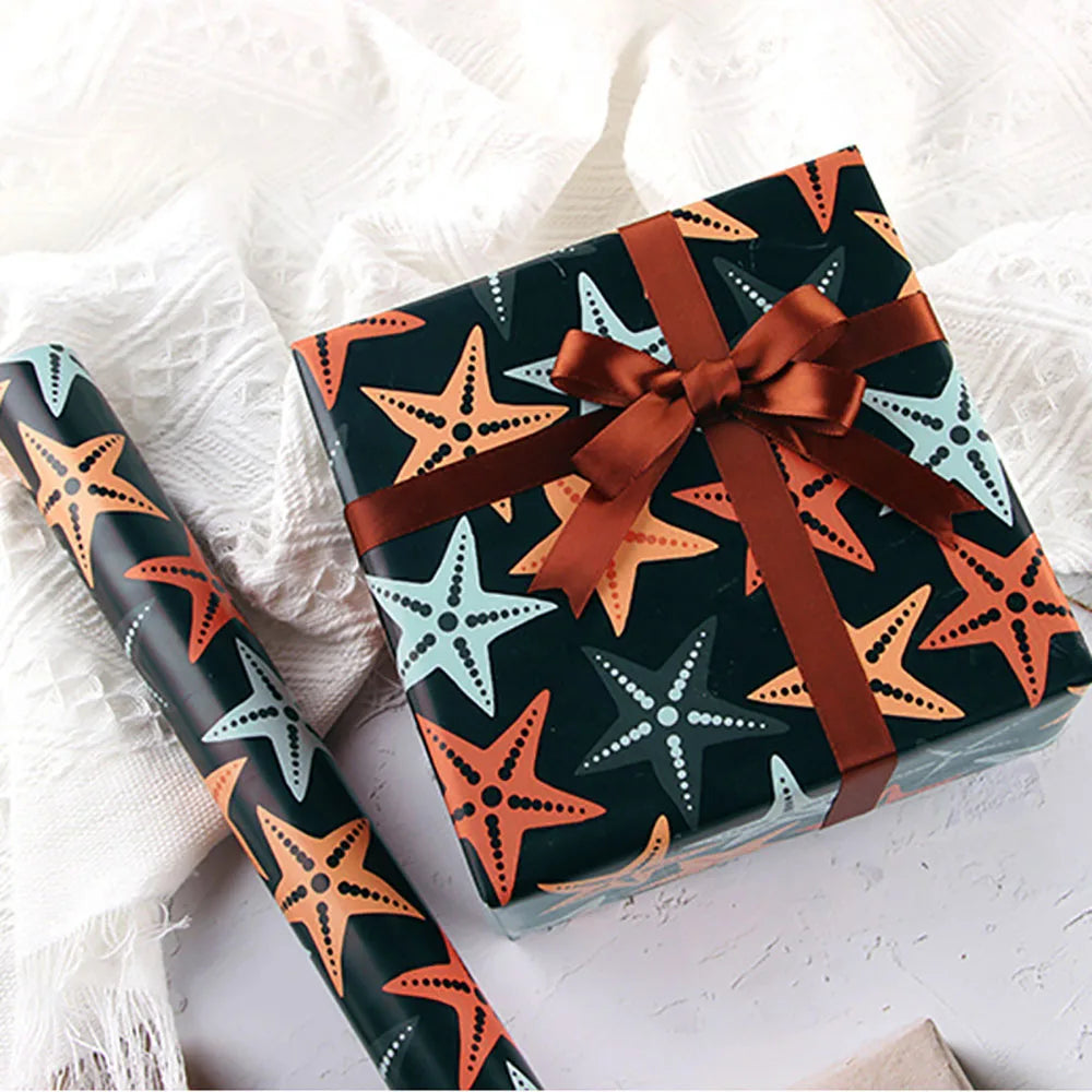 50*70cm Cute Cartoon Toys Birthday Gift Wrapping Paper Birthday Gift Box Packaging Paper DIY Craft Party Decoration Paper Oasis Select