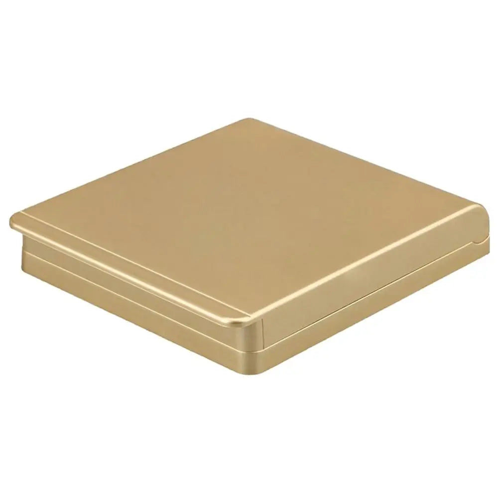 Self-Adhesive Plastic Switch Protective Cover Wall-mounted Socket Waterproof Box Bathroom Protection Socket Electric Plug Cover Oasis Select gold-