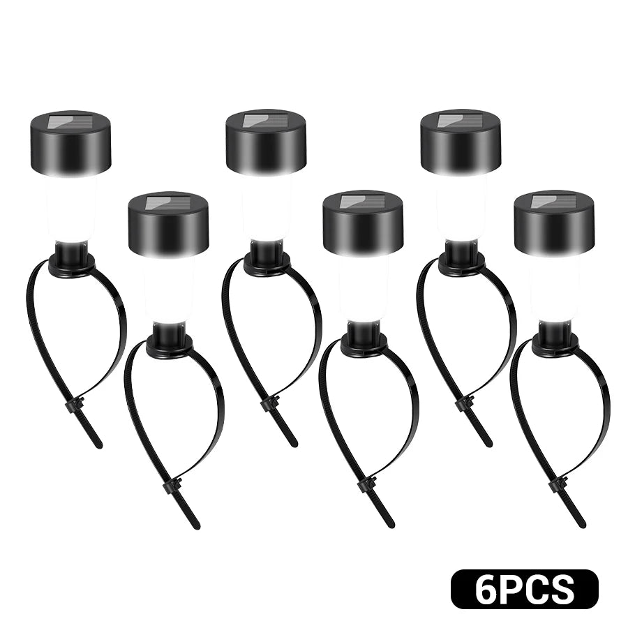Solar LED Pool Rail Lights | IP44 Waterproof | 1–6 Pcs