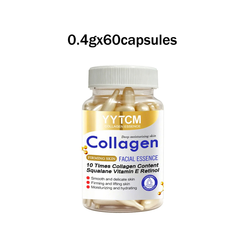 Collagen Firming Capsule Serum with Squalane & Retinol Face Capsule Serum Oasis Select 1bottle 60capsules