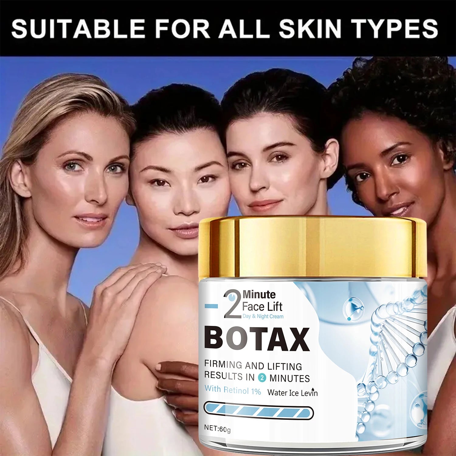 BOTAX 1% Retinol Face Cream – Firming Lift with Bee Venom Retinol Face Cream Oasis Select