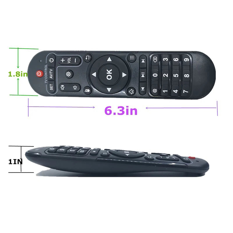 IR Remote Control for X96 MAX X98 PRO X92 Android TV Box