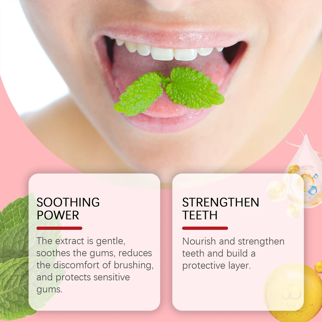 Probiotic Brightening White Toothpaste Remove Odors Fresh Breath Removing Dental Plaque Soothing Gums Clean Oral Care Toothpaste Oasis Select