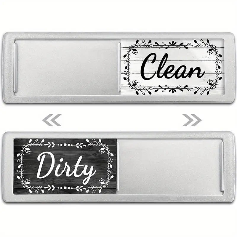 Dishwasher Magnet Clean Dirty Sign Dishwasher Clean Dirty Magnet Clean Dirty Dishwasher Magnet Indicator Kitchen Organization Oasis Select White-B