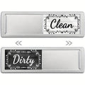 Dishwasher Magnet Clean Dirty Sign Dishwasher Clean Dirty Magnet Clean Dirty Dishwasher Magnet Indicator Kitchen Organization Oasis Select White-B