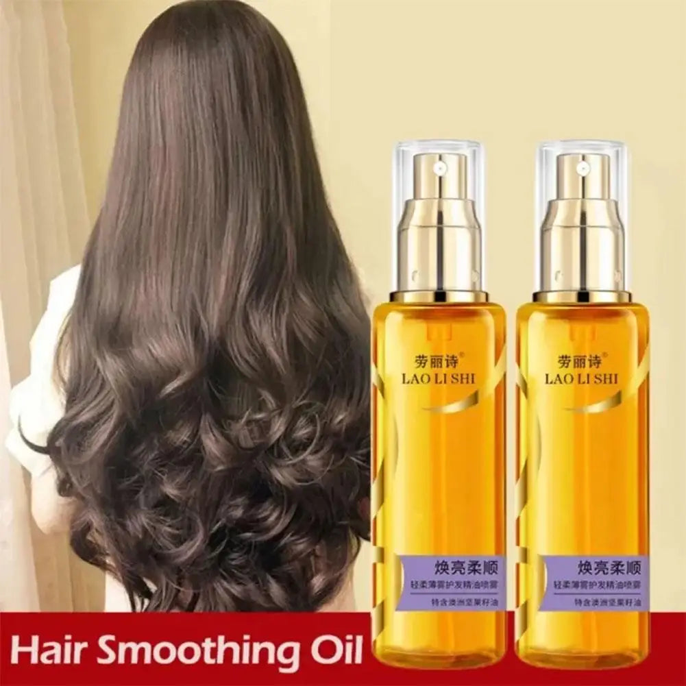 Shine Hair Serum Oil Spray – Frizz, Split Ends & Dry Hair Hair Oil Serum Spray Oasis Select