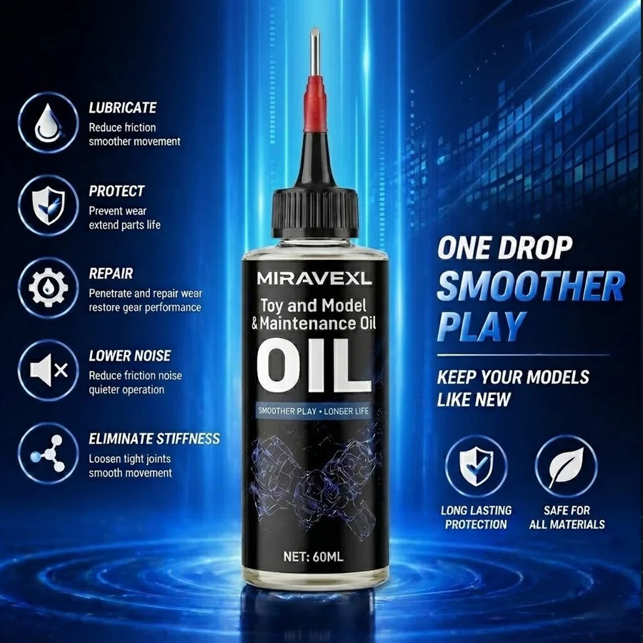 MIRAVEXL Model Maintenance Lubricating Oil Action Figure Joints Care Rust Proof Hobby DIY Lubricant Accessory Oasis Select