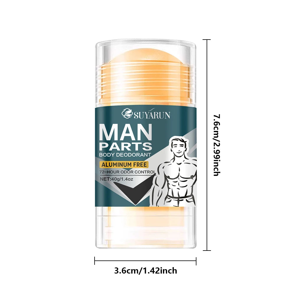 SUYARUN Natural Deodorant Stick for Men with Glycerin & Mint | Freshness & Odor Protection | Long-Lasting | Sale Now. Oasis Select
