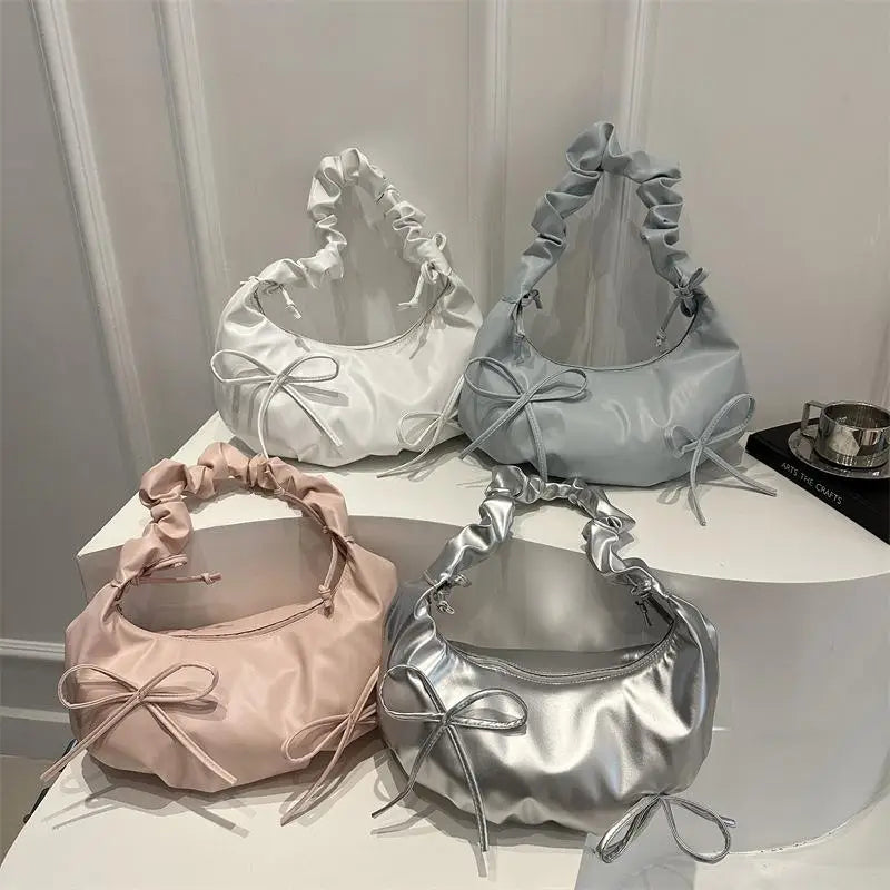 Large Capacity Hobo Shoulder Bag | Casual PU Tote for Women