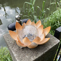 New Solar Garden Lamps, Outdoor Solar Lamps, Solar Lotus Lamps, and Garden Crack Decorative Lamps Oasis Select Amber