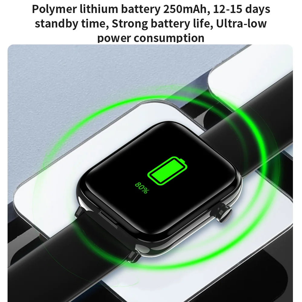 2-in-1 Smartwatch & Bluetooth Headset | Fitness Tracker Unisex