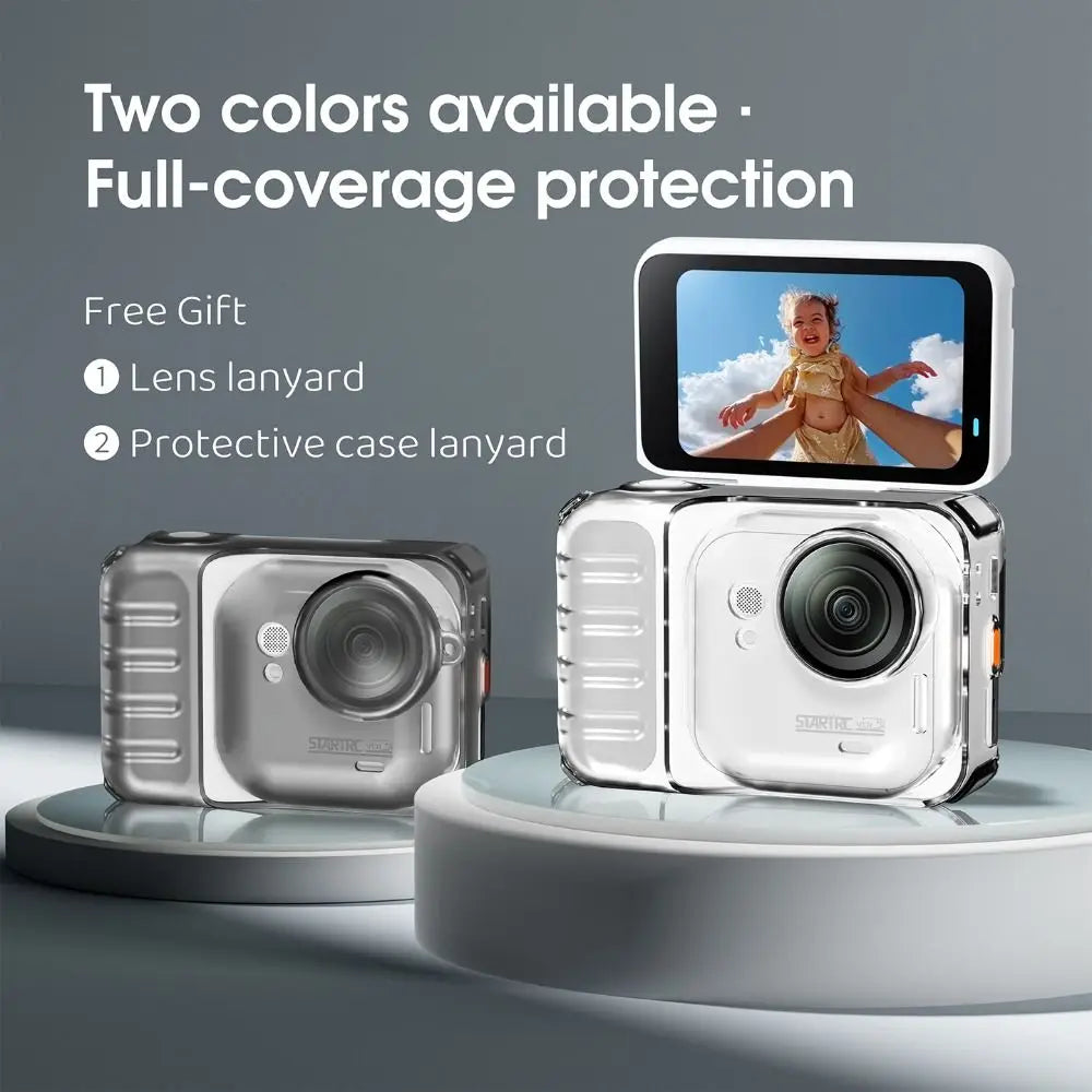 TPU Clear Protective Case Transparent Scratch-proof Camera Protector Oasis Select