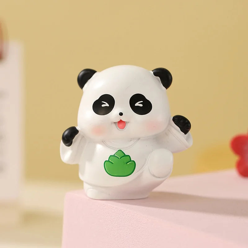 Office Desk Ornament Wholesale Decorative Small Ornament Cute Resin Figurine Cute Resin Miniature Figurine For Mental Relaxation Oasis Select Style8