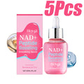 NAD+ Peptide Boosting Smoothing Serum Firming Hydrating Anti-Aging Serum Radiant Glow Face Essence Hyaluronic Acid Brightening Oasis Select 5 x 30ml Boxed